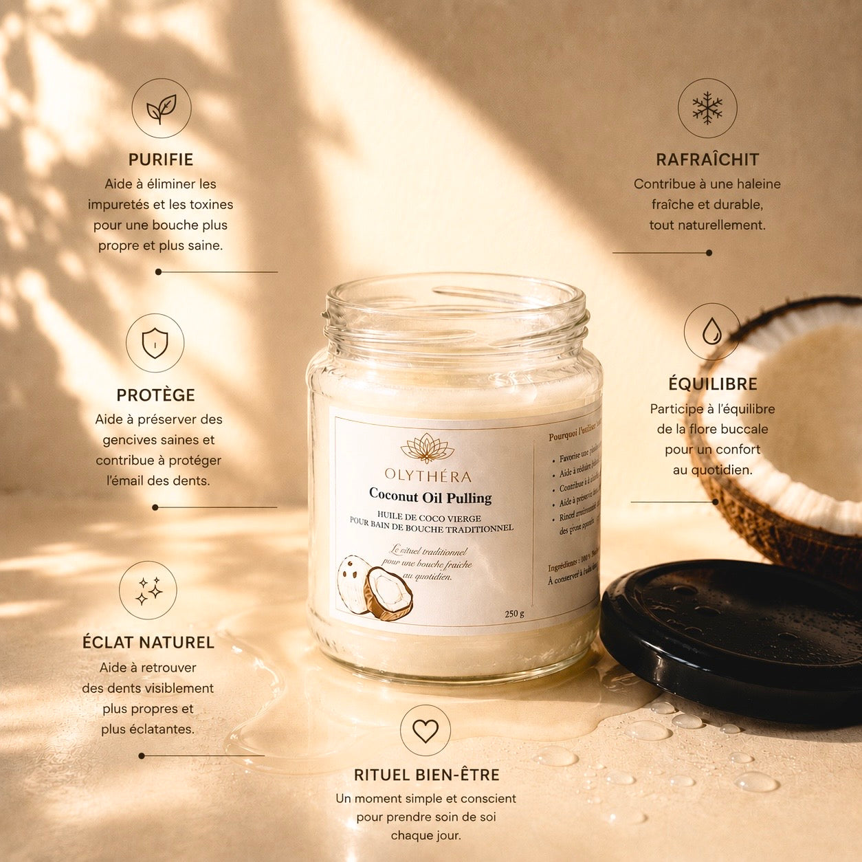 OLYTHÉRA - Coconut Oil Pulling