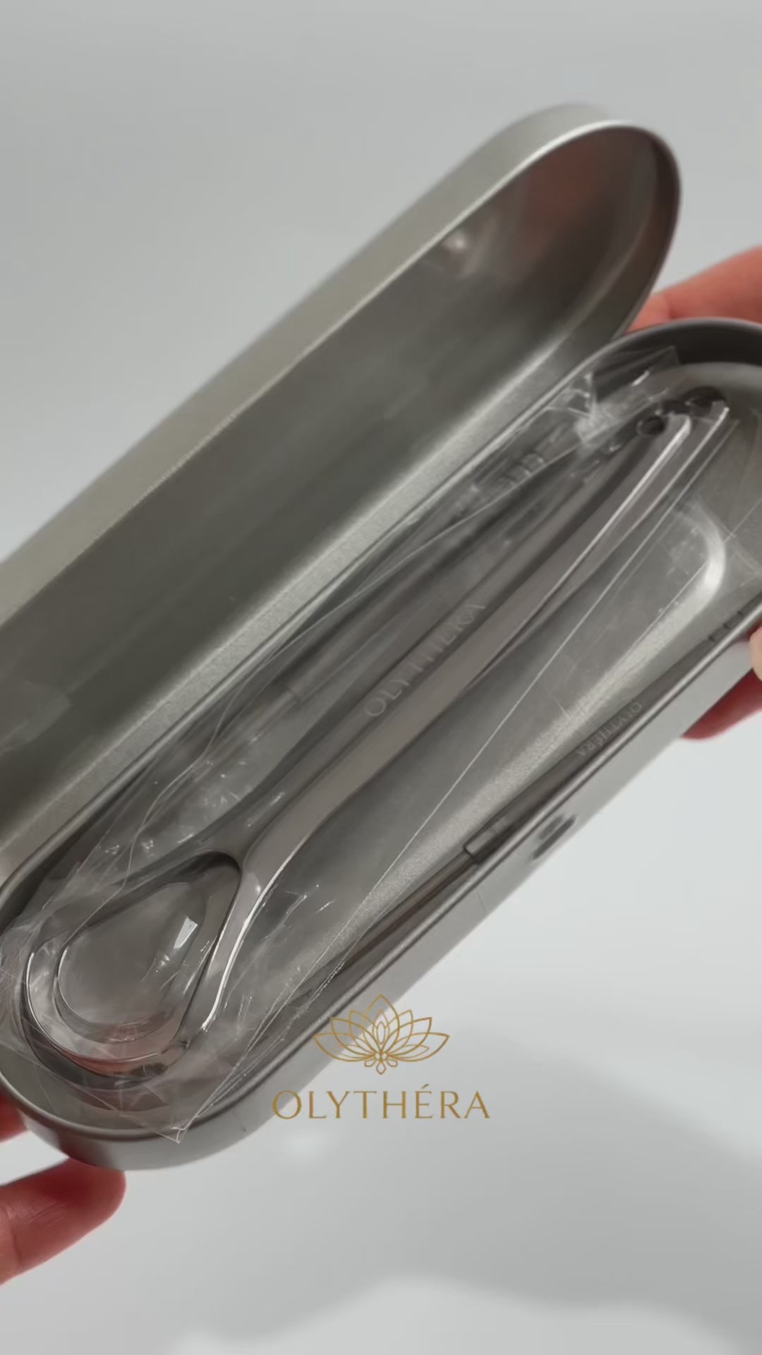 OLYTHÉRA – Trio de gratte-langues Stainless Steel